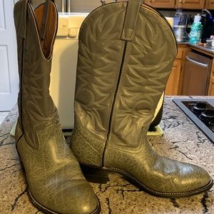 Redwing Grey Cowboy Mens Boots